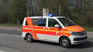 NEF DRK Rettungswache Greifswald [upl. by Forester]