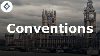 Constitutional Conventions  Public Law [upl. by Ardnaet]