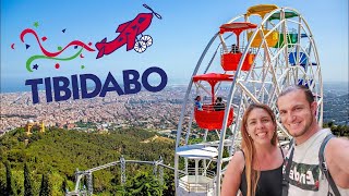 🎢 TIBIDABO Barcelona 2024 el PARQUE de ATRACCIONES más ANTIGUO de España 4K  Todas las Atracciones [upl. by Fransisco333]