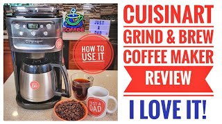 Review Cuisinart DGB900BC Grind amp Brew Thermal 12Cup Automatic Coffee maker [upl. by Cavanagh]