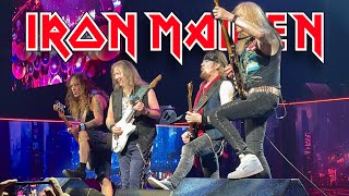 IRON MAIDEN Live In Phoenix Arizona  The Trooper amp Wasted Years  The Future Past World Tour 2024 [upl. by Garibald]