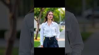 Elegant White Top TryOn Haul  Fashion Forward haul [upl. by Ancier933]