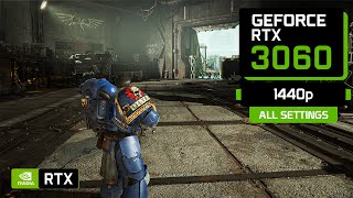 Warhammer 40K  Space Marine 2 RTX 3060 12 GB 1440p [upl. by Bonnibelle161]