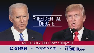 First 2020 Presidential Debate between Donald Trump and Joe Biden [upl. by Ayor]