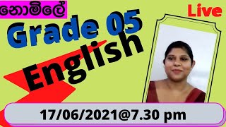 E thaksalawa Grade 5 English for scholarship Examination Wasana Teacher [upl. by Kesia48]