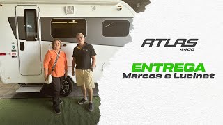 Entrega do trailer Atlas 4400  Marcos e Lucinet [upl. by Lalib684]