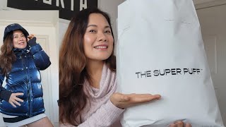 Aritzia Super Puff Admiral Review TryOn What You Need to Know Before Buying This Jacket [upl. by Hufnagel]