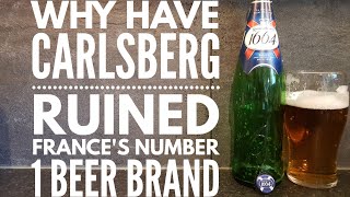 Kronenbourg 1664 Lager Review [upl. by Dorette]