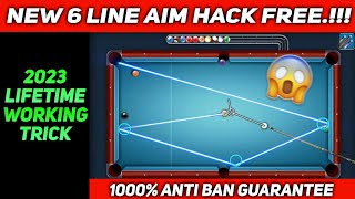 New 6 Line 8 Ball pool aim Hack 2023  100 anti ban Aim assist tool for 8 Ball pool [upl. by Htiderem]