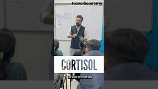 Fight or Flight How Cortisol Impacts Your Health💥 TravelOcademy🌍✈️📚  Gaurav Gera shorts [upl. by Gemoets611]