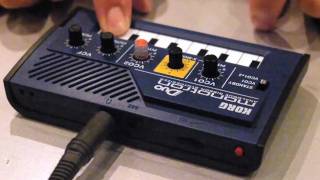 KORG quotmonotron DUOquot Analogue Ribbon Synthesizer [upl. by Katlaps688]