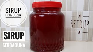 RESEP SIRUP FRAMBOZEN  SETRUP SERBAGUNA  SIRUP FRAMBOZEN HOMEMADE  MENU TAKJIL BUKA PUASA [upl. by Akehsyt]