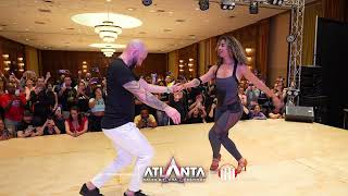 Ataca y La Alemana  Salsa Workshop  Atlanta Salsa Bachata Festival [upl. by Akinuahs404]