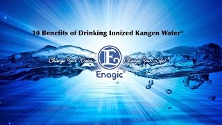 10 Benefits of Drinking Ionized Kangen Water® [upl. by Oned]