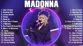 Madonna Best Songs Playlist Ever  Greatest Hits Of Madonna Full Album [upl. by Eldnek]