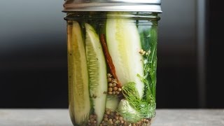 How to Make Perfect Homemade Dill Pickles  SAM THE COOKING GUY [upl. by Hollander]