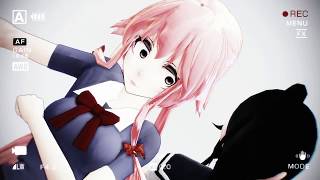 MMD  Motion collab  Mirai Nikki Opening  Kuusou Mesorogiwi  Yuno ○ Ayano [upl. by Knowland]