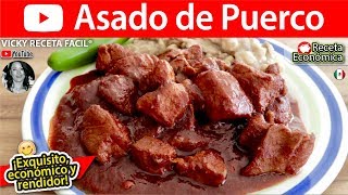 ASADO DE PUERCO  VickyRecetaFacil [upl. by Orual442]