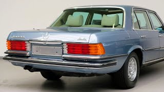 w116 MercedesBenz 450 SEL 69 top model Sclass 1978 [upl. by Crabb]