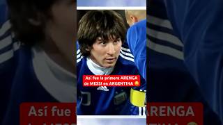 Así fue la primera ARENGA de MESSI en ARGENTINA 😧 Veron revela Messi Argentina FutbolArgentino [upl. by Navy]