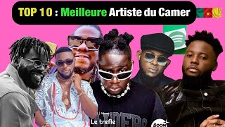 TOP 10 Meilleures Artistes Masculin du CAMEROUN 20232024 SPOTIFY YOUTUBE cameroun [upl. by Neiluj767]