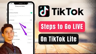 How to Go Live on TikTok Lite [upl. by Burbank]