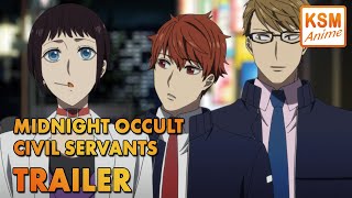 Midnight Occult Civil Servants  TRAILER  Deutsch Ger Dub [upl. by Weirick173]