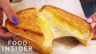 The Best Grilled Cheese In NYC  Best Of The Best [upl. by Aunson116]