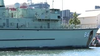 RAN retired minesweepers tied up at Port of Newcastle [upl. by Grussing]