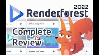 Renderforest  Tutorial and Complete Review  2022 [upl. by Baily]