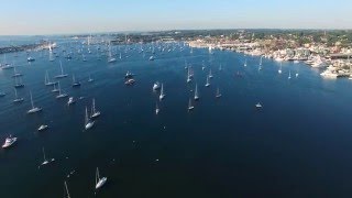 Drone Video of Newport Boat Show [upl. by Earl]