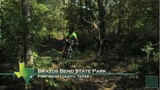 Mountain Biking at Brazos Bend State Park Texas [upl. by Atiuqiram]