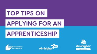 Top Tips on Applying for an Apprenticeship [upl. by Hametaf]