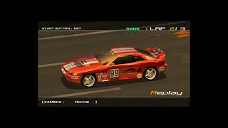 Crazy victory in Ridge Racer V [upl. by Einnus16]