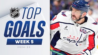 NHL Top Goals of the Week  202425  Week 5 [upl. by Onfroi]