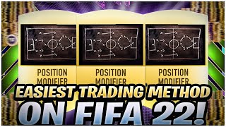 EASIEST WAY TO MAKE COINS ON FIFA 22 BEST LAZY TRADING METHOD ON FIFA FLIPPING CONSUMABLES ON FIFA [upl. by Wallinga]