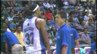 Balkman chokes Santos fights teammates and coaches [upl. by Nnylasor]