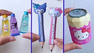 Paper craftEasy craft ideas miniature craft  how to make DIYschool projectTonni art and craft [upl. by Maurice]