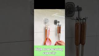 Suction Cup Rotating Hook kitchenhacksandtricks [upl. by Huan]