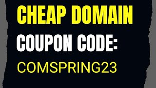 Get cheap com domain name  dynadot coupon code  dynadot discount code  dynadot promo code [upl. by Amlas226]