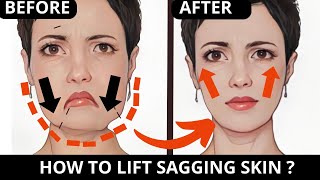 🛑 ANTIAGING FACE EXERCISES FOR SAGGING SKIN JOWLS LAUGH LINES FOREHEAD WRINKLES MOUTH LINES [upl. by Alih]