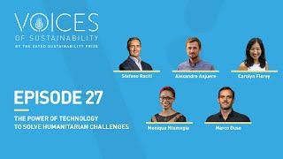 Voices of Sustainability – Episode 27 The Power of Technology to Solve Humanitarian Challenges [upl. by Milla353]