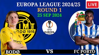 🔴 BodøGlimt vs FC Porto  EUROPA LEAGUE ROUND 1 2024PreviewPotential LineupHead to Head [upl. by Sivatnod]