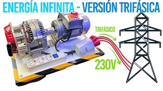 Generador de Energía Infinita 10Kw 230V Trifásico  Liberty Engine 11 [upl. by Ylreveb238]