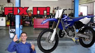 Yamaha YZ125 Bogs Hesitates When Accelerating [upl. by Arriaet]