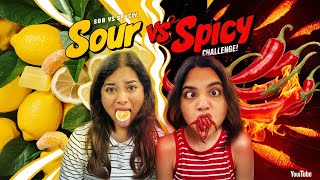 EXTREME SPICY VS SOUR CHALLENGE  HUNNY BUNNY SELECT  DO NOT TRY AT HOME [upl. by Peonir]