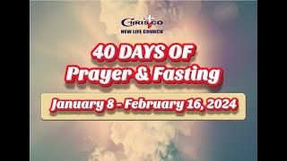 40 Days of Prayer and Fasting  Day 27  3rd of February 2024 Chrisco New Life [upl. by Atlas]