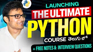 Launching The Ultimate Python Course  Ravindrababu Ravula [upl. by Avis]