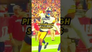 Best Nfl team of every decade nfl football ytshorts viralvideo sports cowboys [upl. by Burris121]