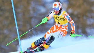 FIS Alpine Ski World Cup  Womens Slalom Run 1  Sestriere ITA  2022 [upl. by Acila819]